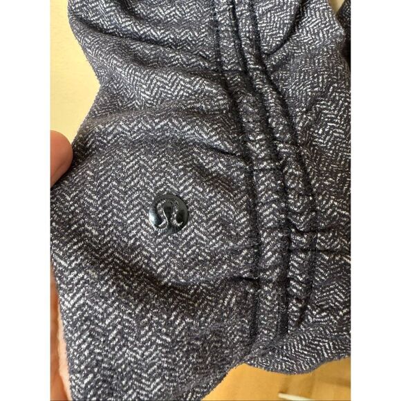 Lululemon Leggings Womens 4 Black Gray Wunder Under Stirrup Athleisure Yoga - Picture 5 of 8